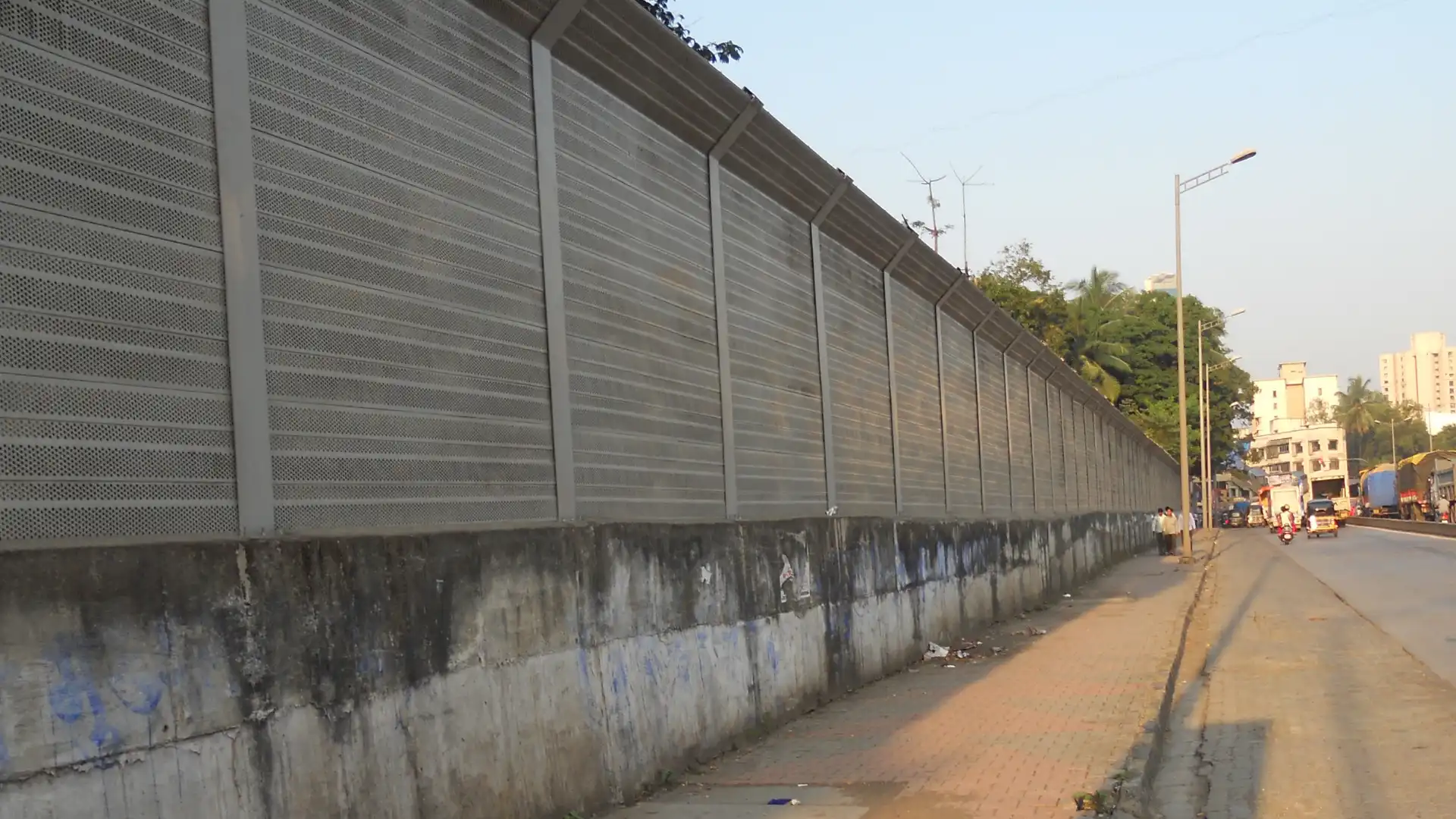 Indian Institute of Technology, Powai, Mumbai, Powai Wall, Boundary Wall, 2013 (9)